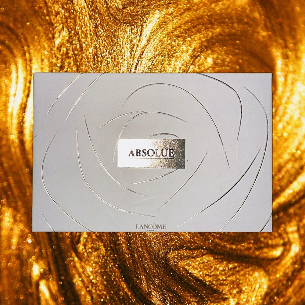 Absolue Silver and Gold Decorative Accent
